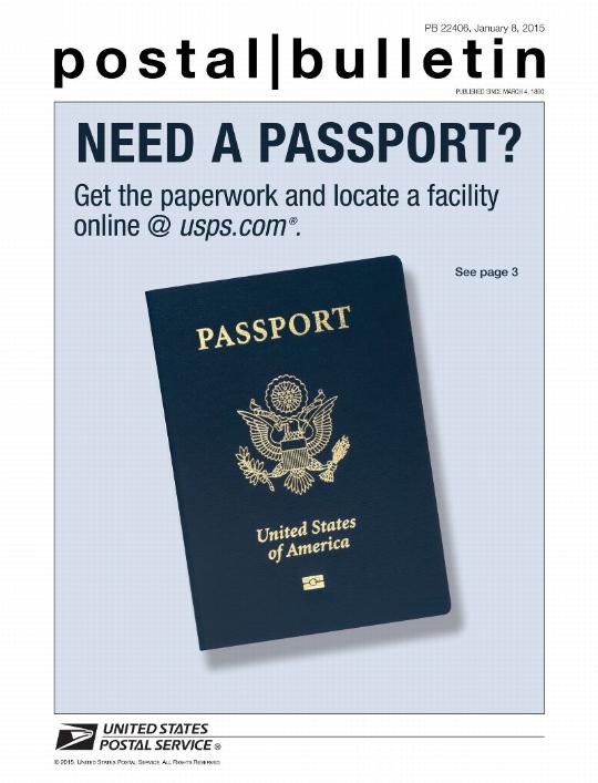 usps scheduling for passports