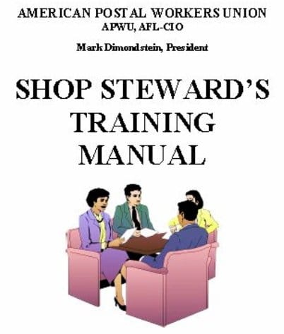 shop steward duties