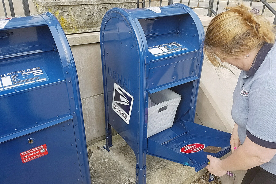 post office drop box near me