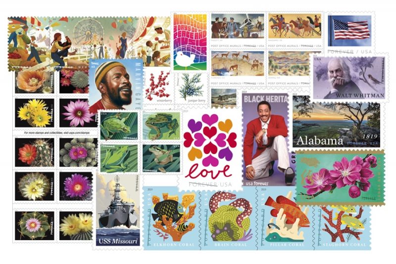 USPS previews select 2019 stamps 21st Century Postal Worker