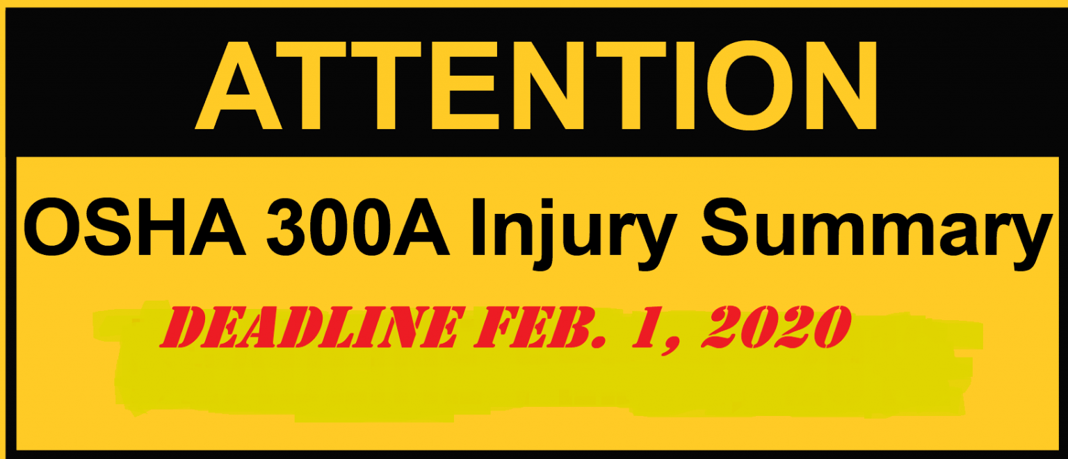 USPS Requirement to Review and Post OSHA Form 300A Summary for 2019