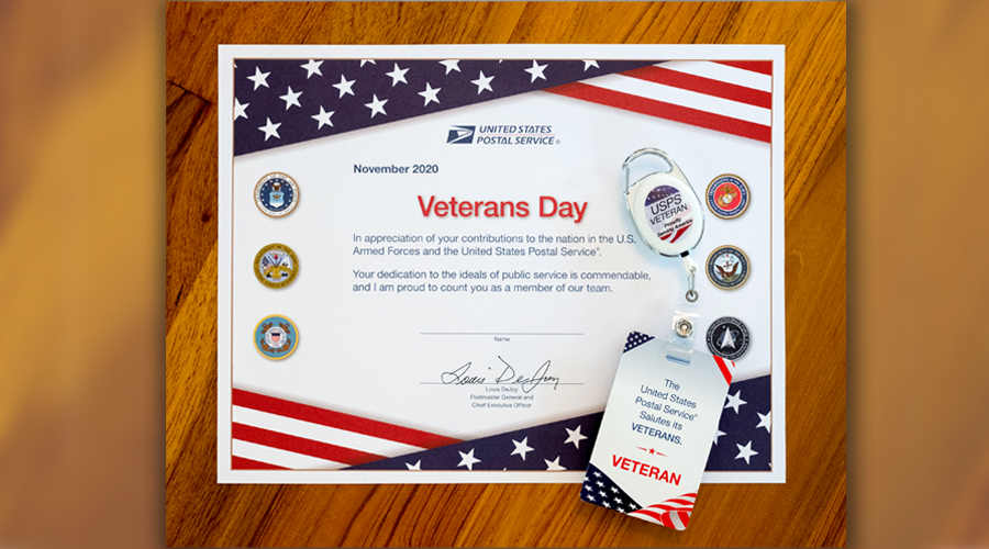 USPS recognizes veterans’ service 21st Century Postal Worker